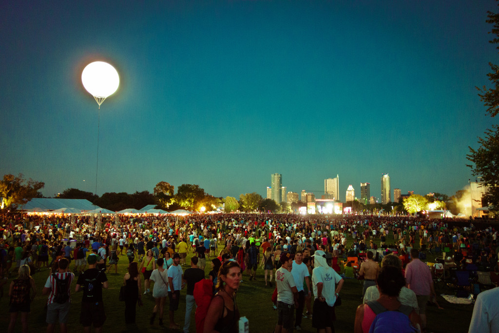 Thousands descend on Zilker Park every October to hear their favorite bands play on stage at the Austin City Limits music festival