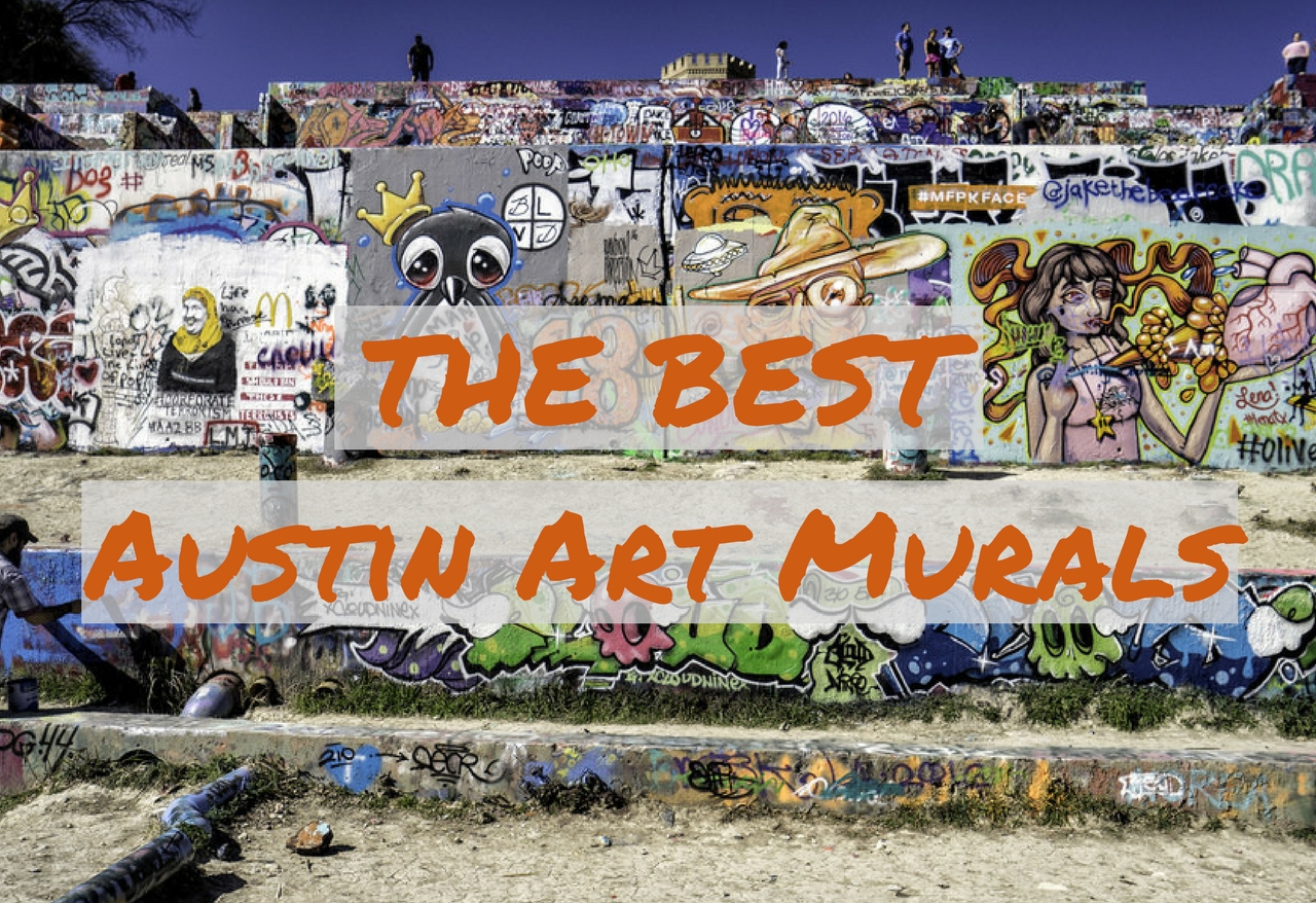Various murals located in Austin Texas