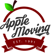 Apple Moving Company Logo