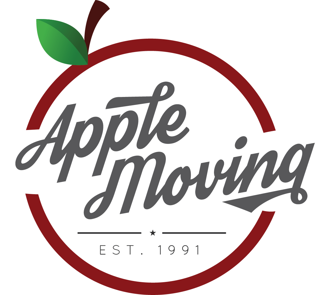 Apple Moving Company Logo