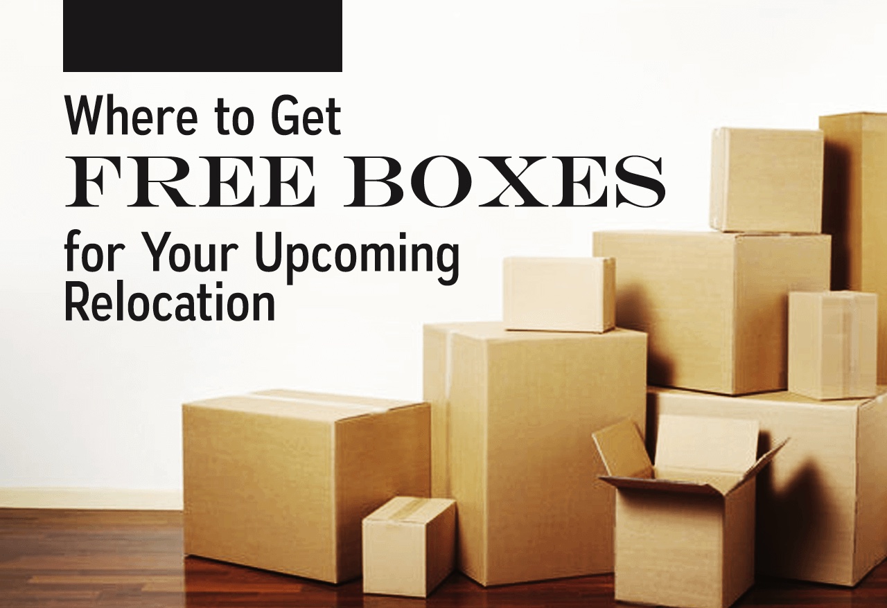 Where to Get Free Moving Boxes