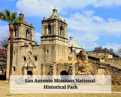 San Antonio Missions National Historical Park Map