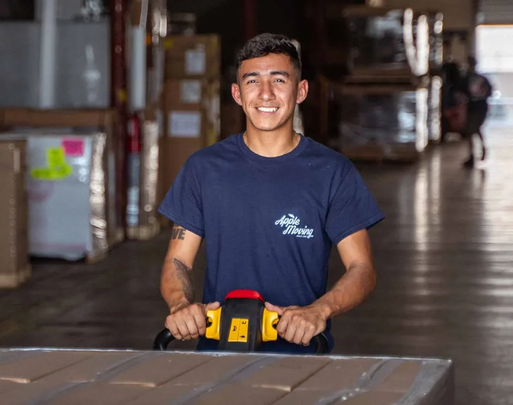 new career at Apple Moving company