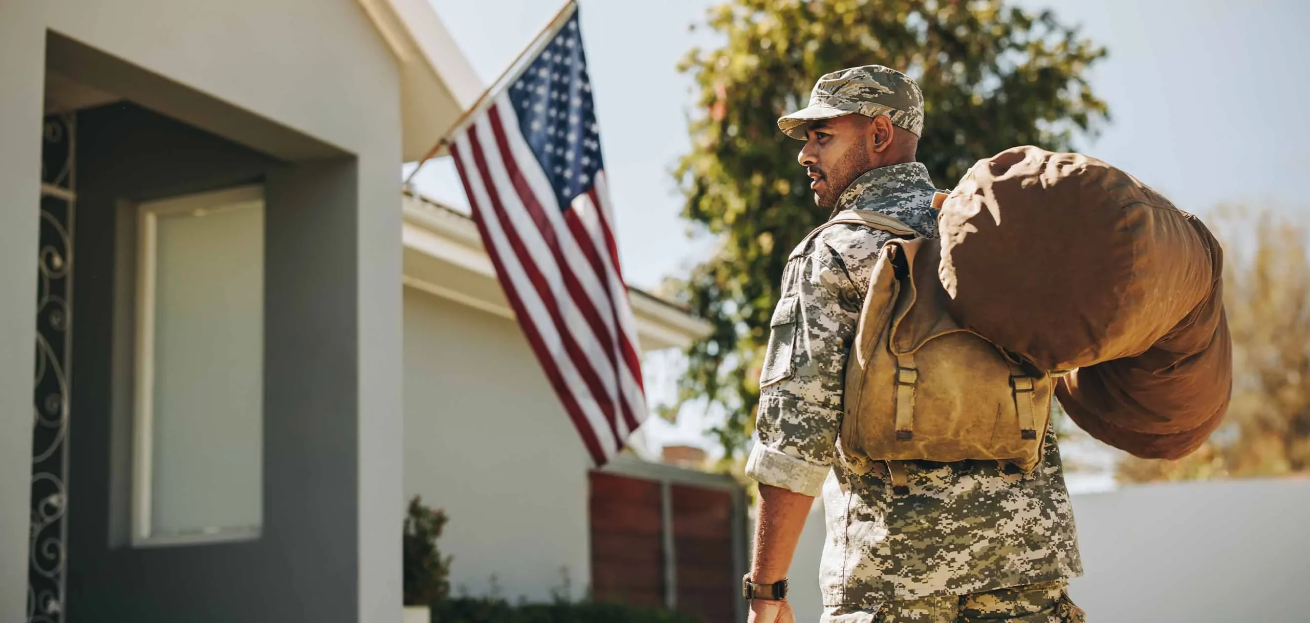 military moving home