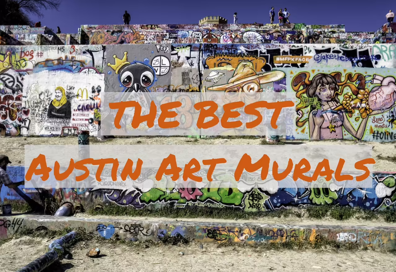 Various murals located in Austin Texas